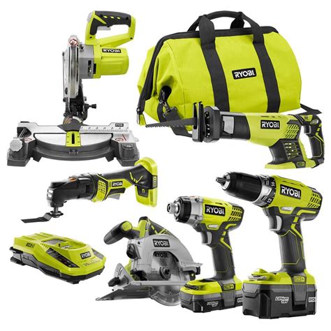 ryobi one+ 18v tools|ryobi 18v kit home depot.